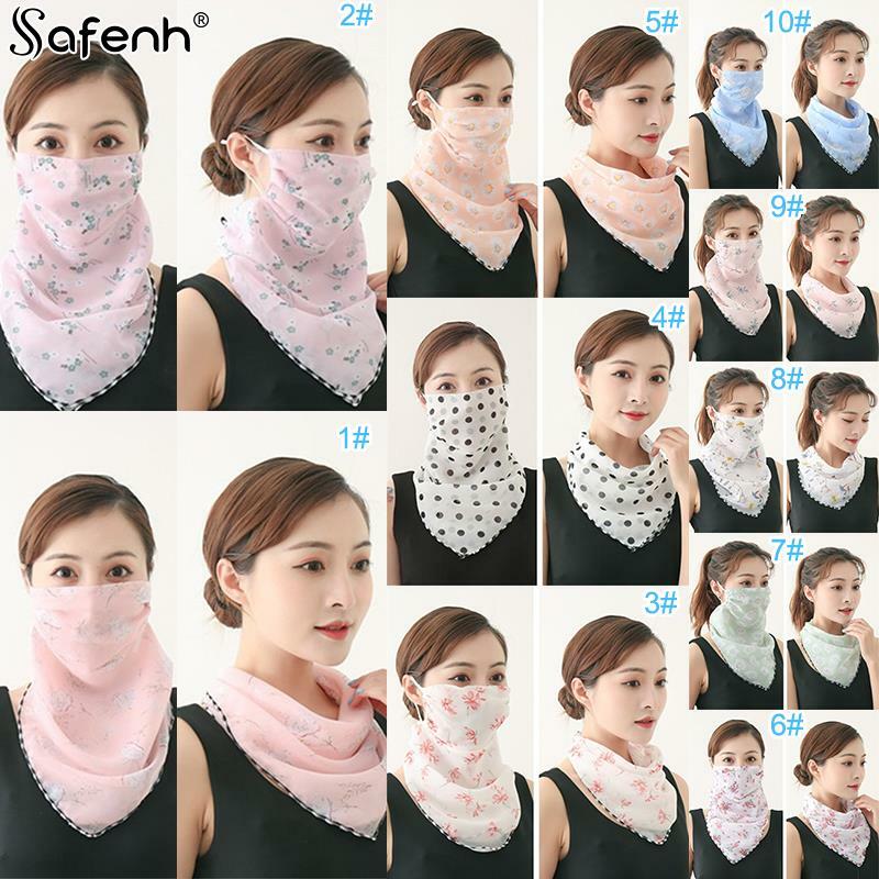 1 шт., женский шарф-маска от солнца, с защитой от пыли