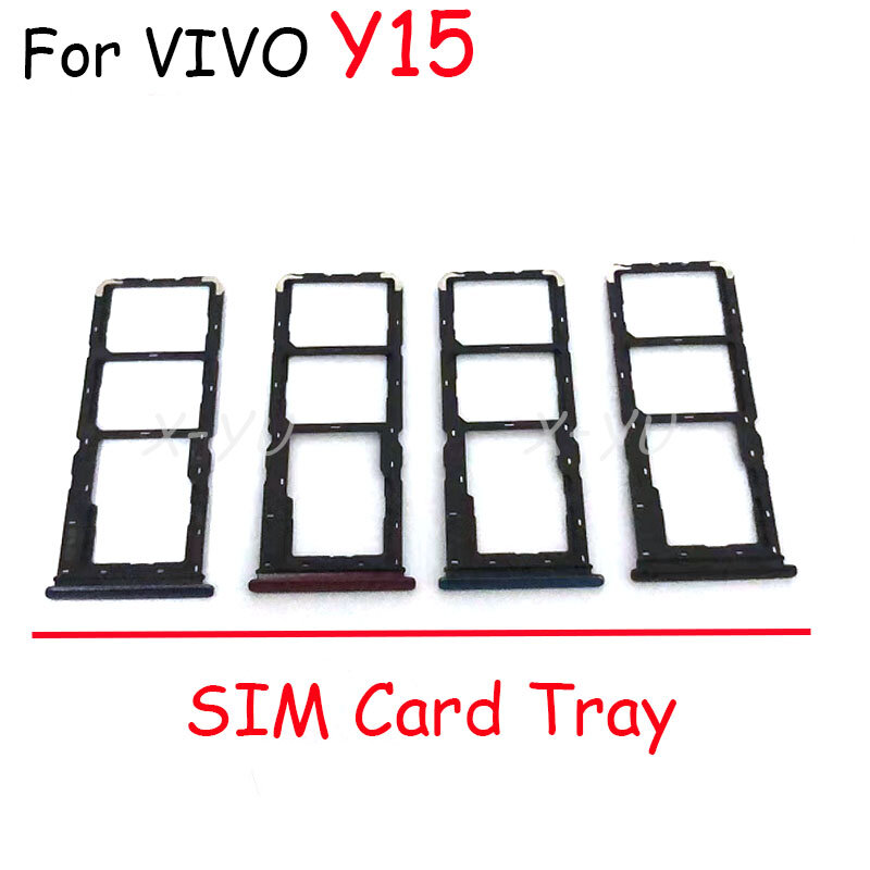 For VIVO Y5S / Y15 / Y15S 2021 / Y15A 2021 / Y50 Sim Card Tray Reader Holder SD Slot Adapter