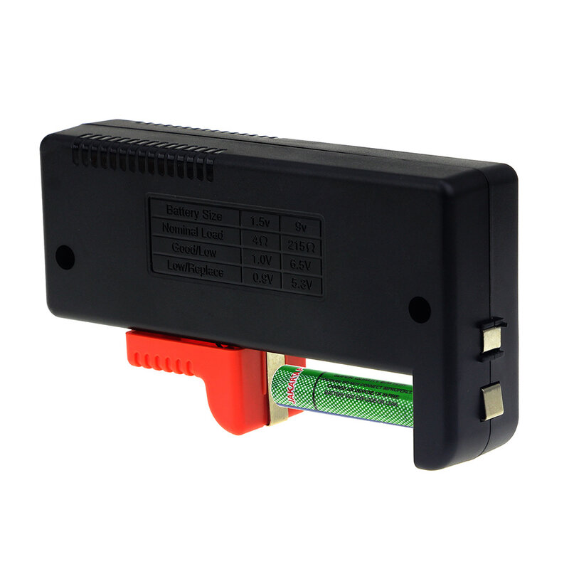 Probador Digital de capacidad de batería, medidor codificado por colores, indica Volt Tester Checker BT168 Power