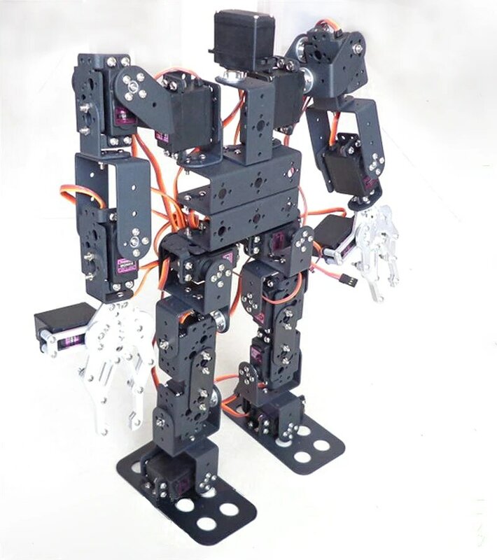 Zestaw Robot edukacyjny robota 19 doof do humanoidalnego chodzenia robotów Ardunio UNO z robotem programowym MG996 20KG część techniczna serwo