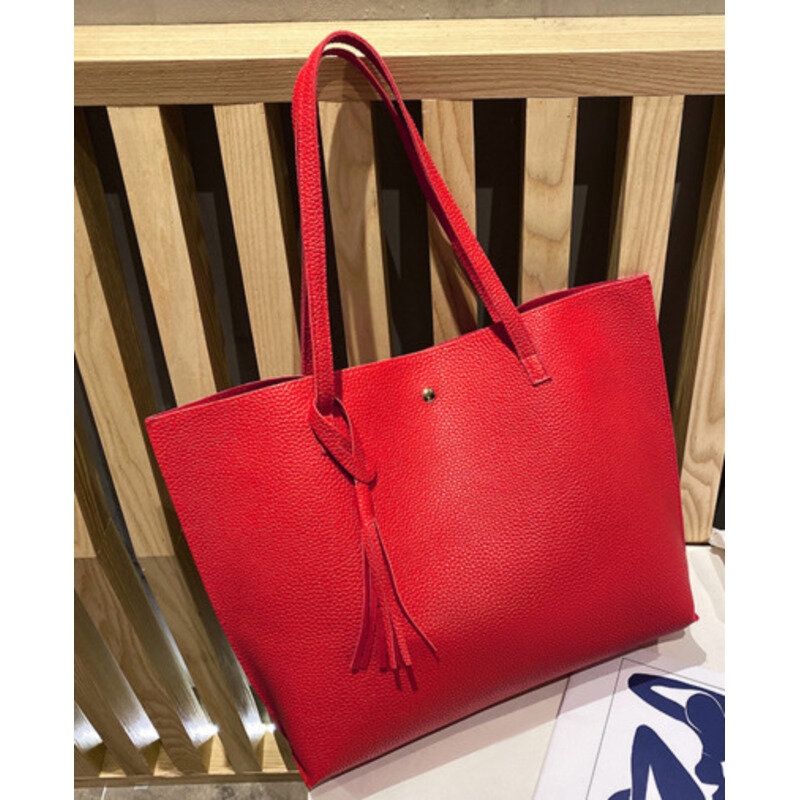 Quasten tasche große Handtaschen mit einer Schulter kapazität für Frauen lässig hochwertige mehrfarbige Messenger vielseitige Luxus Cross body