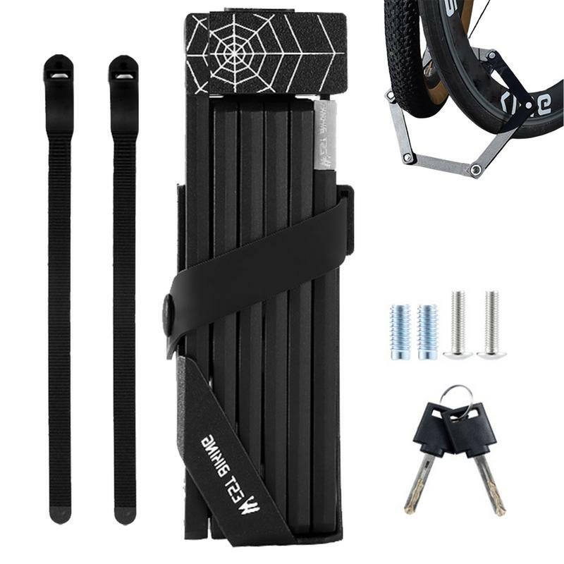 U-замок для велосипеда, защита от кражи, 2 ключа в комплекте, лестница для скутера, решетка, спортивное оборудование