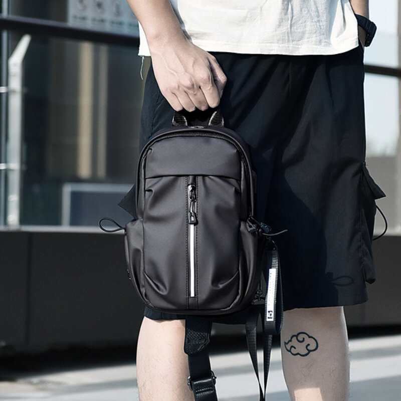 Chikage Fashion Trendy New Crossbody Bag borsa a tracolla Casual da uomo di alta qualità con tutta la piccola borsa a tracolla Unisex leggera