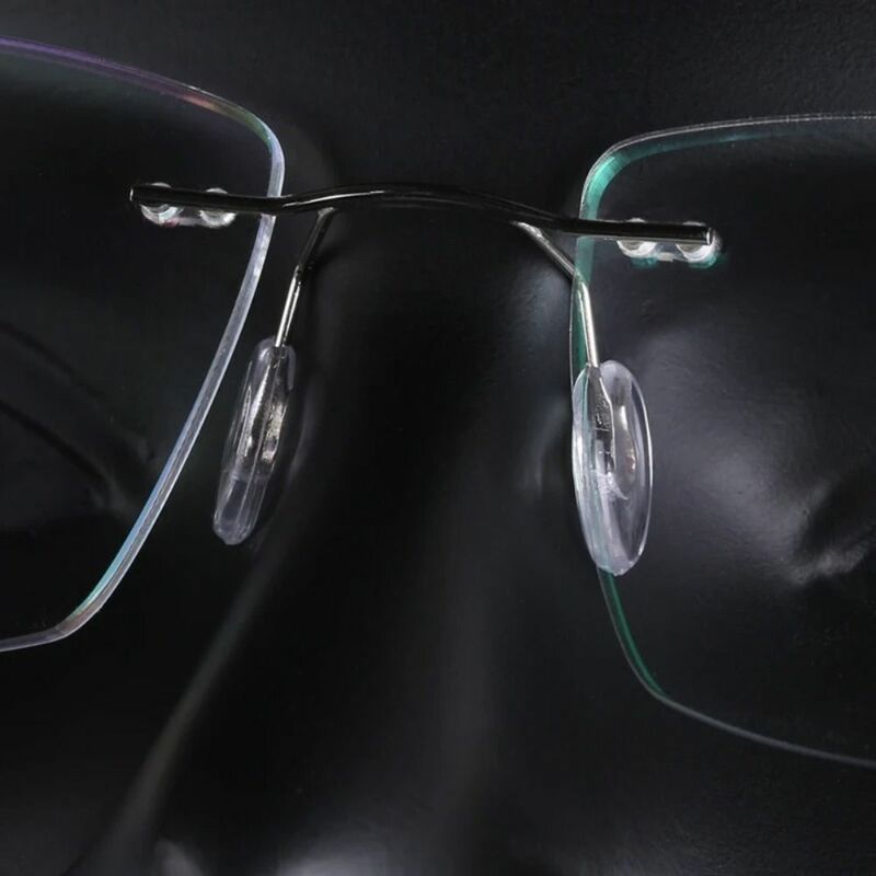 Sunglasses Glasses Accessories Clear Oval Eyeglass Nose Bracket Transparent Anti-drop Silicone Nose Pads Nasal Support