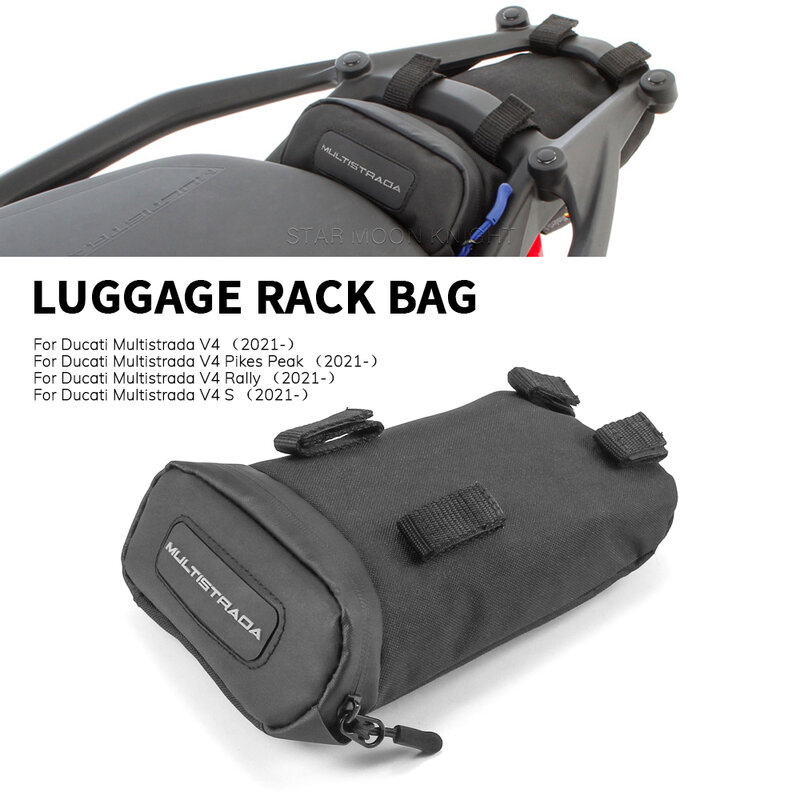Bagażnik torby do przechowywania worek do naprawy torba na narzędzia wodoodporna torba torba na bagażnik dla Ducati Multistrada V4 S rajd Pikes szczyt 2021-