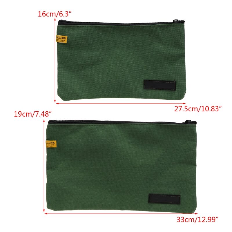 حقيبة يد عالية السعة حقيبة أدوات محمولة متعددة الوظائف لتخزين براغي مفتاح الربط الجديدة