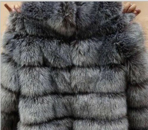Autumn Furry Cropped Faux Fur Coat Women Fluffy Top Coats Straight Short Winter Fur Jackets Fashion Streetwear New Warm Outwear