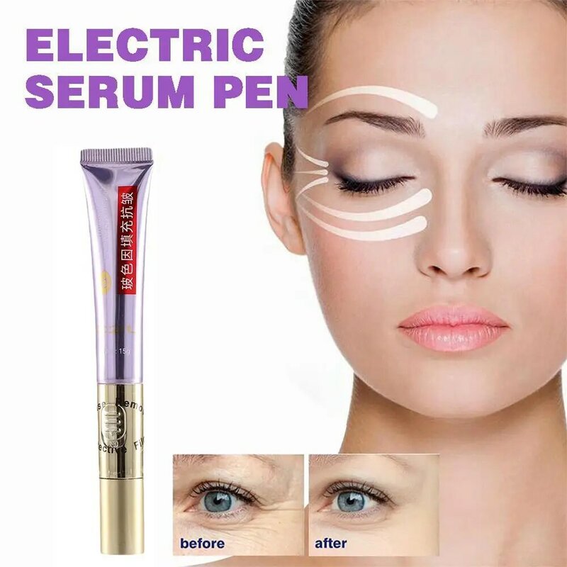 Elektrische Serum Pen Augen creme Augen pflege Anti-Falten Augen creme Augen entfernen Creme Falten Massage reduzieren dunkle geschwollene Augen circa b3f5