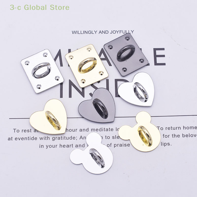 Soporte de Metal autoadhesivo con forma de corazón para teléfono móvil, soporte para anillo de dedo, ganchos, hebilla, accesorios de cierre, novedad, 1 unidad