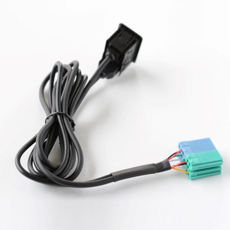 Extensión de Radio, adaptador de puerto USB AUX, conjunto de cableado para Hyundai, Kia, Sportage