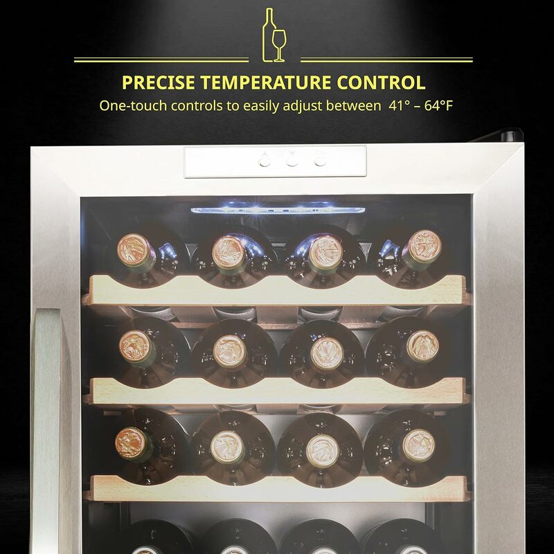 Schécké-Refrigerador de adega grande com fechadura, compressor de 28 garrafas, vermelho, branco, champanhe
