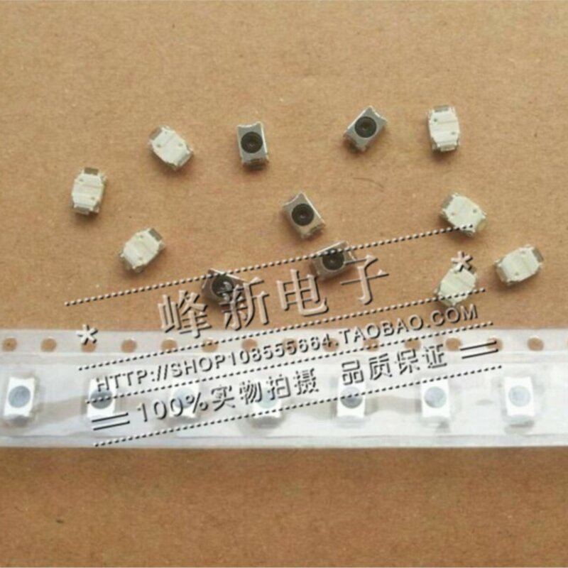10Pcs Japan SKRKAGE010 Touch Switch Reset Miniature Key Switch 3*4*1.5 Patch 2 Feet