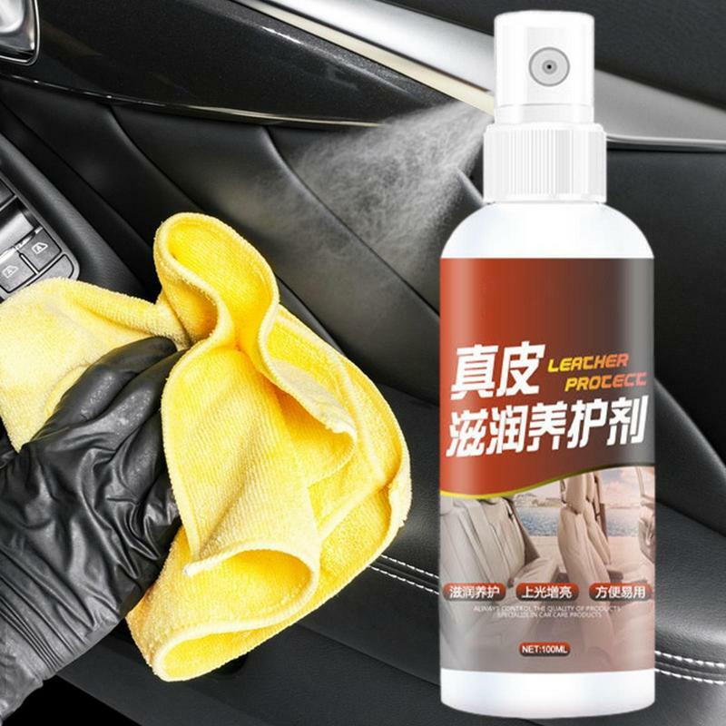 Car Interior Detailing Spray Car Detailing Kit Interior Cleaner Car Cleaning Kit For Automobile Dashboard Leather Seats