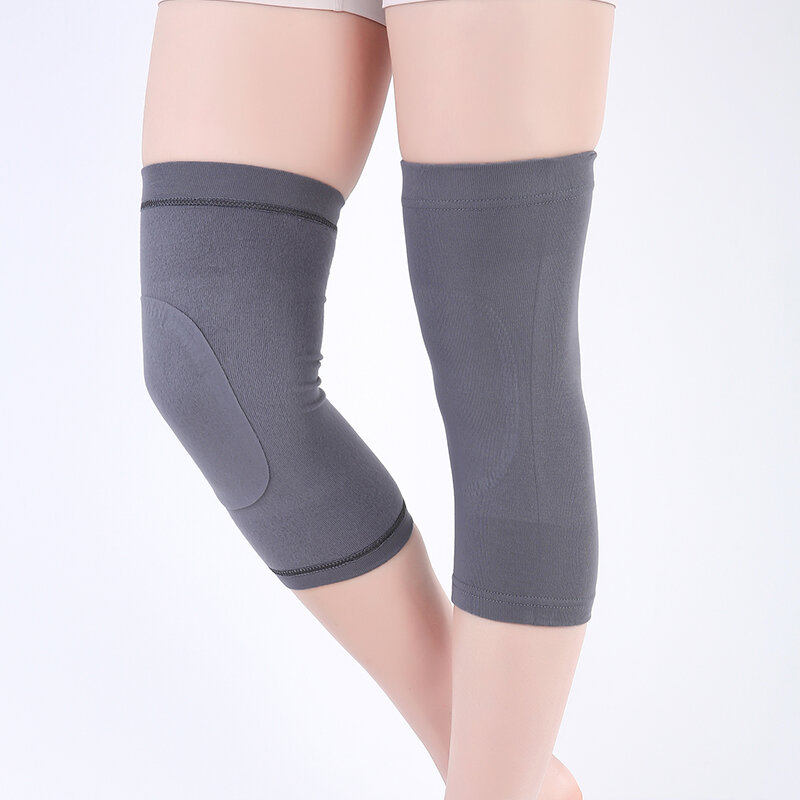 Modal lipat tebal 30 bantalan lutut hangat sejuk hiperelastis anti-licin Musim Panas Pria Wanita bantalan latihan sendi lutut