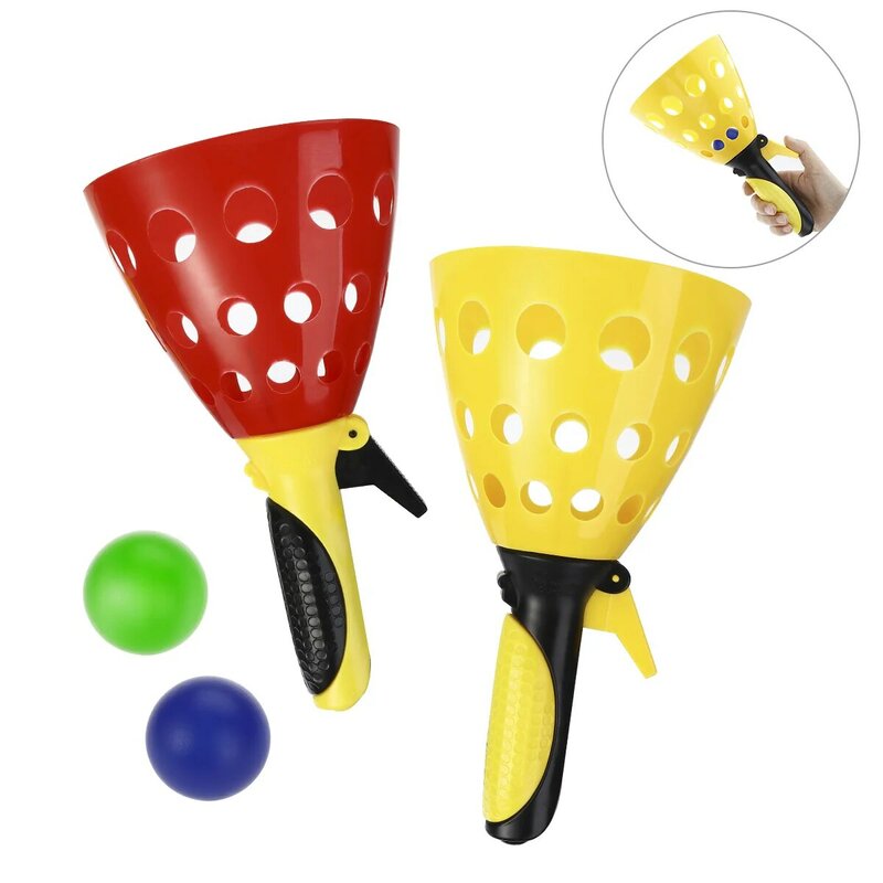 2 Sets Toss and Catch Game Kids Catch Games and Catch Toys for Backyard Beach Ball Catcher Toys ( )