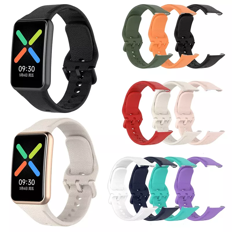 Original Silicone Strap Watchband for OPPO Watch Free smartwatch Sport Wristband Bracelet belt For Oppo band free
