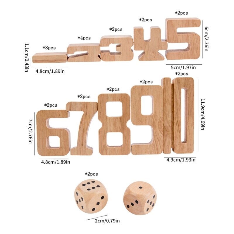 Simpatico puzzle impilabile in legno, attività educative bilanciamento, per 3+ anni