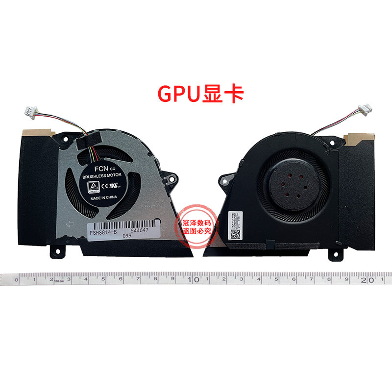 Nuevos ventiladores de refrigeración de CPU GPU para ASUS ROG Zephyrus G14 GA401 GA401I GA401IV GA401IU