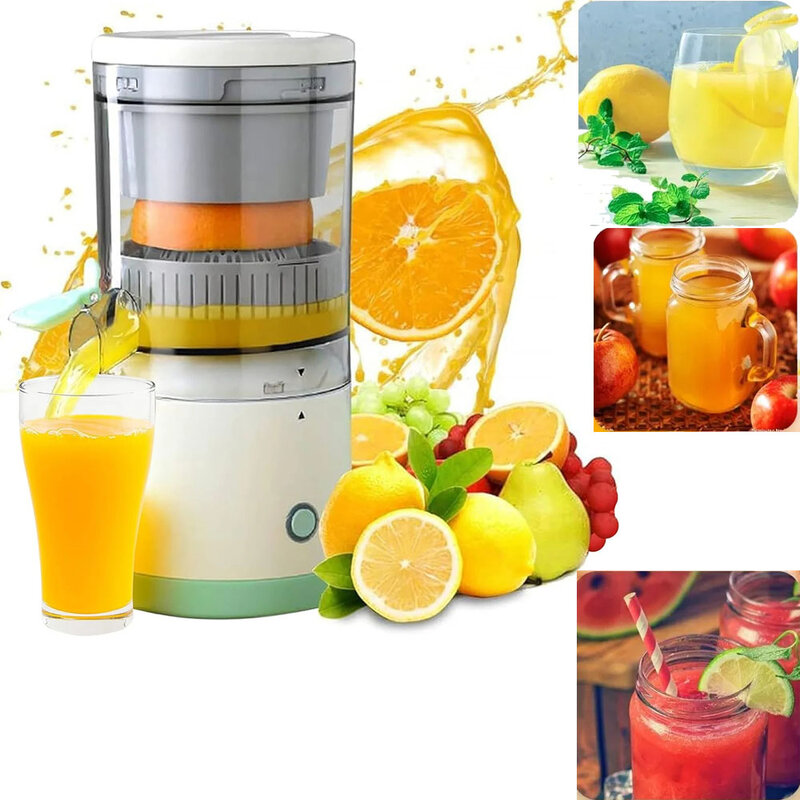 Espremedor elétrico portátil para cozinha Espremedor de suco de laranja Espremedor de frutas liquidificador de limão laranja Carregamento USB