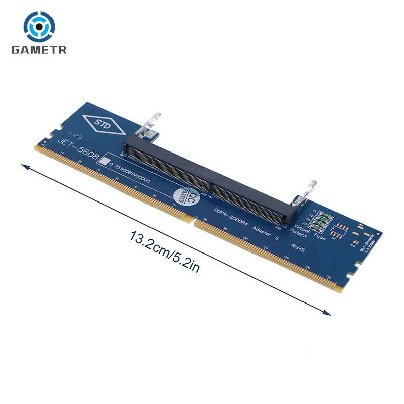 DDR3 DDR4 DDR5 Laptop SO-DIMM para Desktop Adapter, Card Converter, Memory RAM Connector Adapter