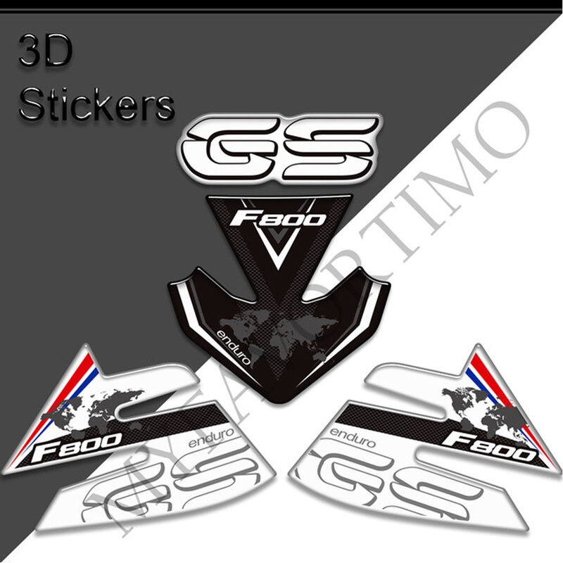Motorcycle For BMW F800GS F800 F 800 GS GSA ADV ADVENTURE Stickers Decals Protector Gas Fuel Oil Kit Knee Tank Pad Grips