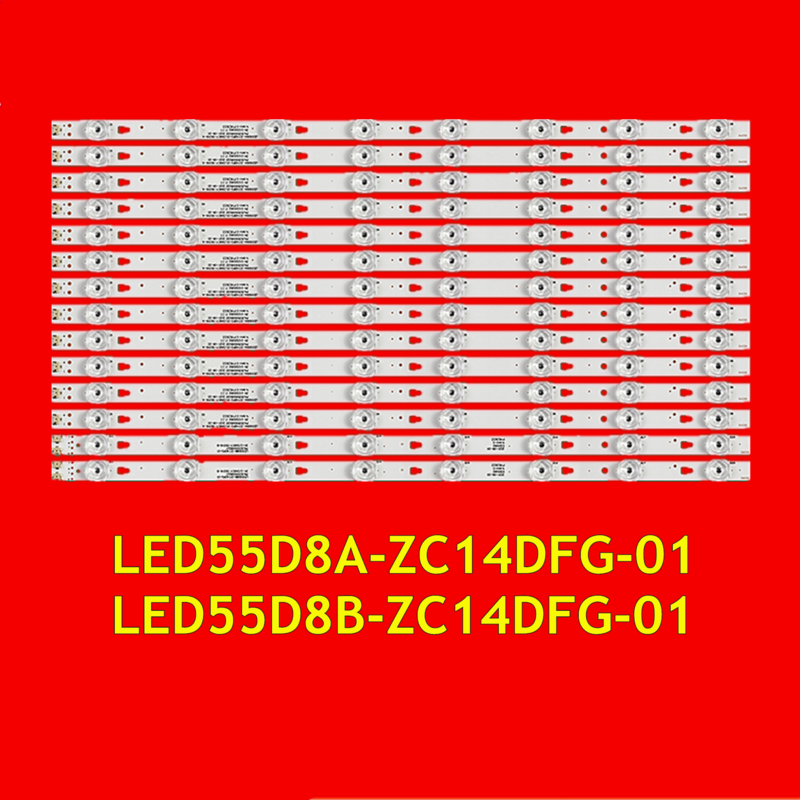 شريط LED لـ LS55H310G ، LS55H510X ، LS55A51 ، A55U ، S55U ، LED55K36U ، 55UX10S ، LED55K35U ، LS55AL88A72 ، LS55AL88U71 ، led55d8b