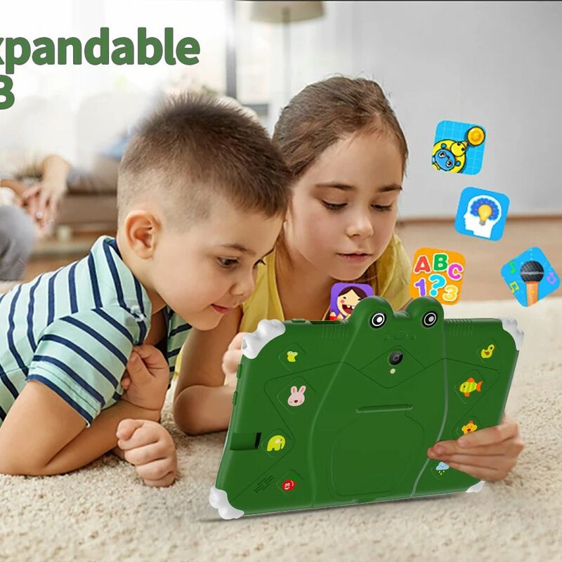 7-дюймовый планшет Sauenaneo на Android для детей, 4 Гб + 64 ГБ