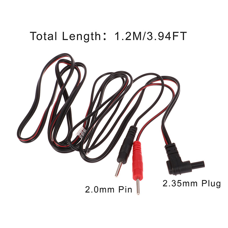2,35 мм Новый электротерапевтический электрод, свинцовые провода для электрошока, кабель для массажа, соединительный кабель для массажа и расслабления