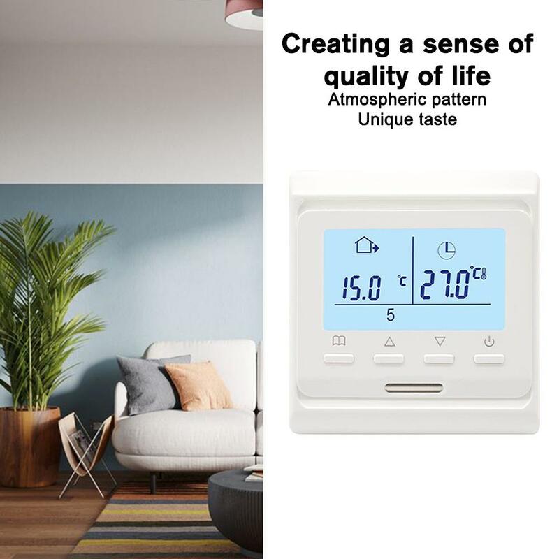 Water Heating Universal Panel, Water Floor Heating Controller, Temperature Temperature LCD Intelligent Constant Temperature I9K0