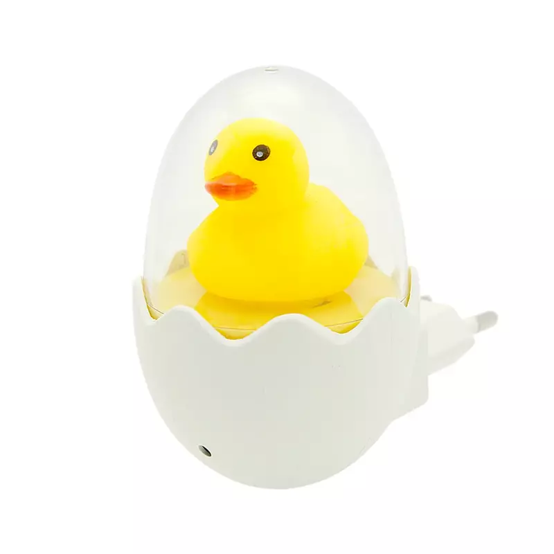 ANBLUB-Yellow Duck LED Night Light, Controle Sensor, Lâmpada de parede regulável, quarto, bebê, crianças, crianças, plug UE