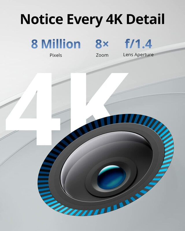 Eufy-보안 S330 eufyCam 3 태양 전지 패널, 야외 무선 4K 카메라, Forever Power 얼굴 인식 AI