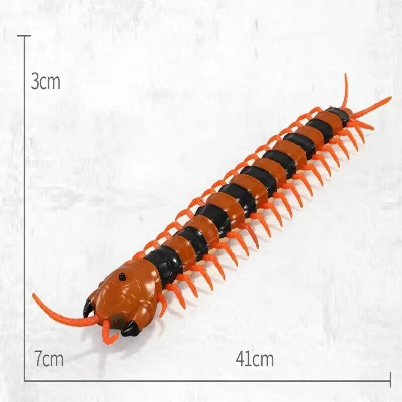Jouet de Simulation pour garçon, télécommandé, Ultra-Long, en forme de Centipede, tour d'animal, pour rire, Rechargeable, contrôle infrarouge