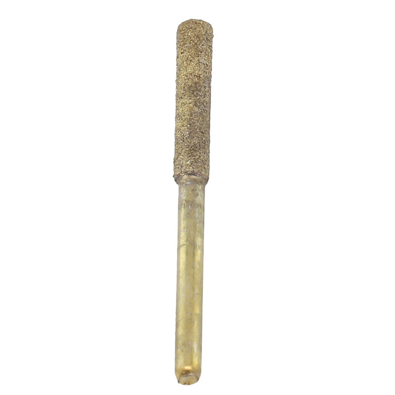 2 pz diamantato motosega affilatrice Burr 4/4.8/5.5mm smerigliatrice sega a catena trapano intaglio per affilare sega a catena denti utensili rotanti