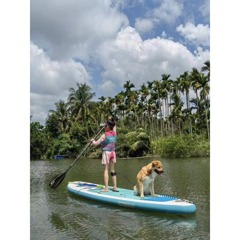 Tavola Stand Up Paddle gonfiabile, tavole da Paddle da 10 piedi per adulti con accessori e zaino per Paddleboard SUP Premium, Wide St