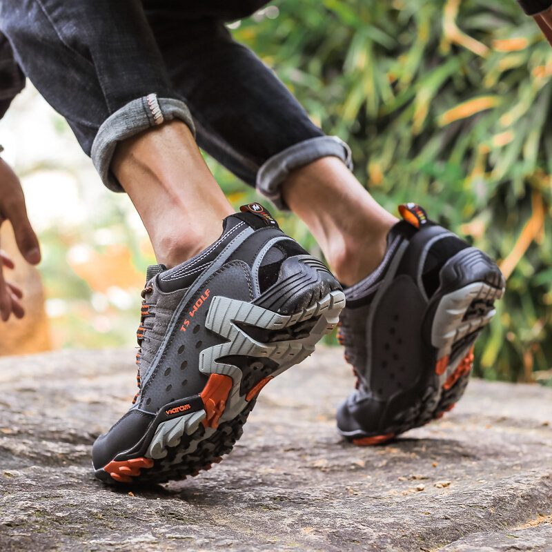 Chaussures de randonnée en plein air pour couple, chaussures de sport confortables, marche, course à pied, pêche, nouveau, 2024