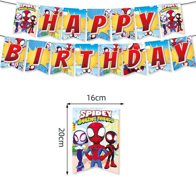 Воздушные шары Spidey с надписью «Человек-паук», латексные украшения для детского дня рождения, 12 дюймов