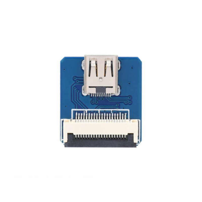 Waveshare-Adaptador Micro HDMI, Cabo DIY, Adaptador Micro HDMI, Horizontal e Vertical, B