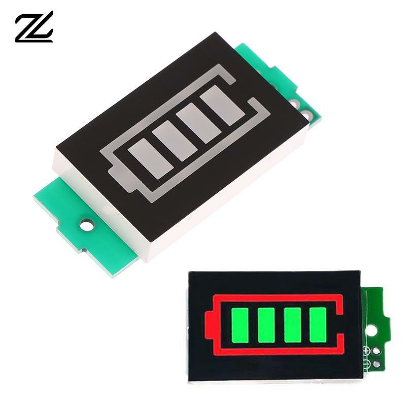 1-8S 1S/2S/3S/4S Single 3.7V Lithium Battery Capacity Indicator Tester 3.7V Display Electric Vehicle Battery Power Tester Li-ion