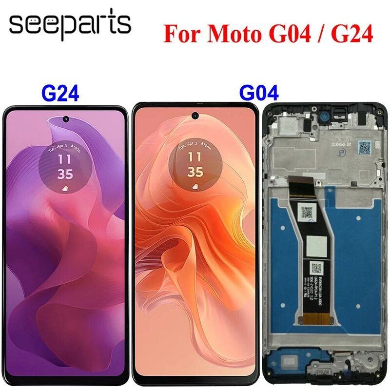 Getest Werken 6.8 ''Voor Motorola Moto G60S Lcd-scherm Met Touch Screen Digitizer Assambly Voor Moto G60S XT2133-2 Display