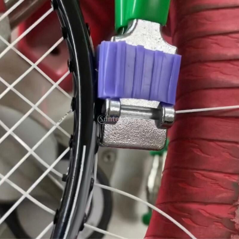 Strumento di incordatura del morsetto di avviamento per racchetta da Tennis da Badminton attrezzatura ultraleggera con morsetto di avviamento in alluminio caricato a molla