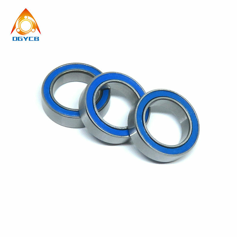 10pc 6700 2RS 10x15x4 mm Miniature Thin Section Bearings 6700RS ABEC3 10 15 4 Blue Seals Model Bearings 10*15*4 RC Bearing