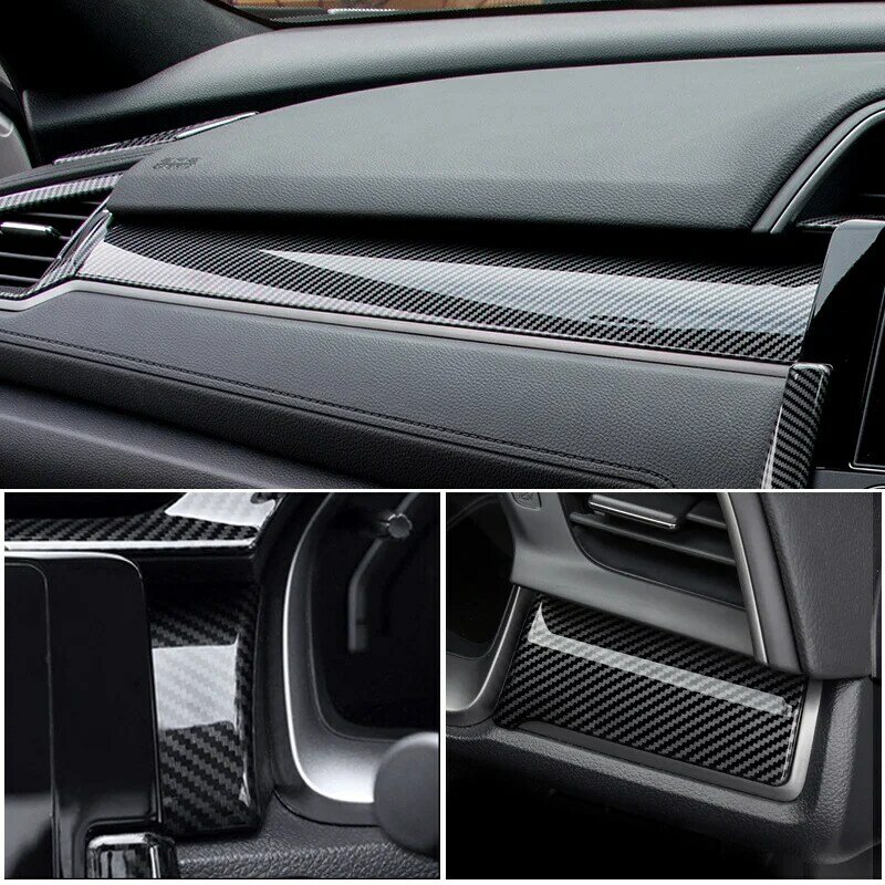 Autocollants de voiture en fibre de carbone 3D, bande de protection de seuil de porte, bande de pare-chocs, film de protection étanche, bricolage, 1 m, 3 m, 5 m, 7 m, 10m