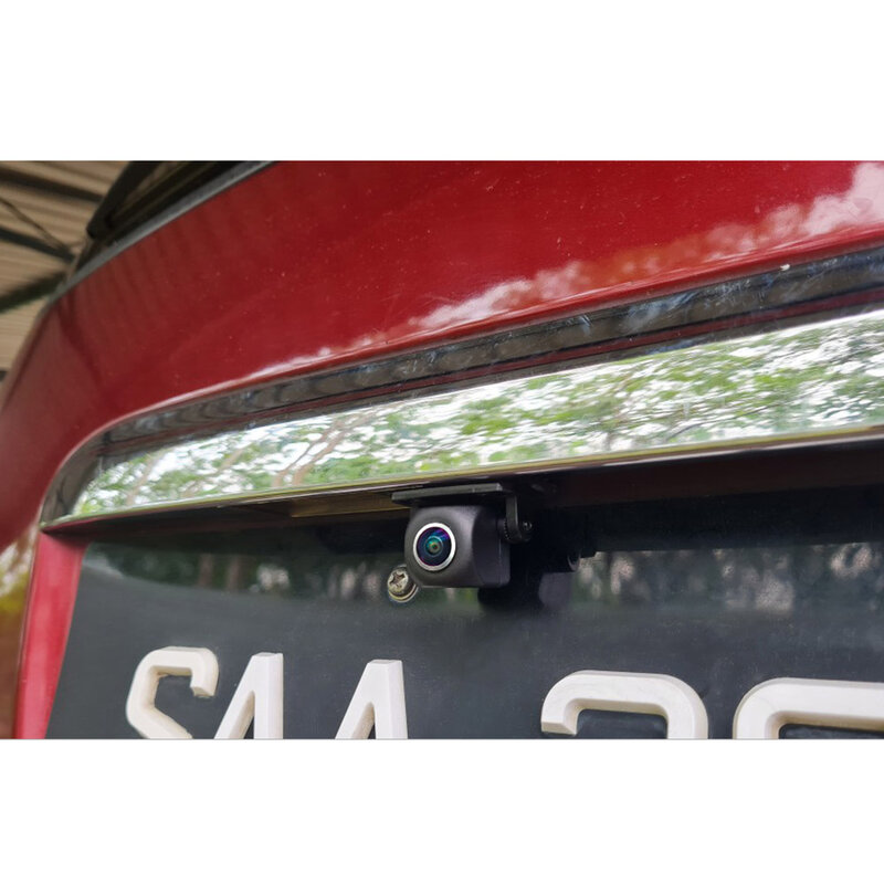 Smartour 180 درجة 1080p زاوية واسعة HD السيارات كاميرا الرؤية الخلفية سيارة احتياطية عكس كاميرا للرؤية الليلية مساعد صف سيارة كاميرا