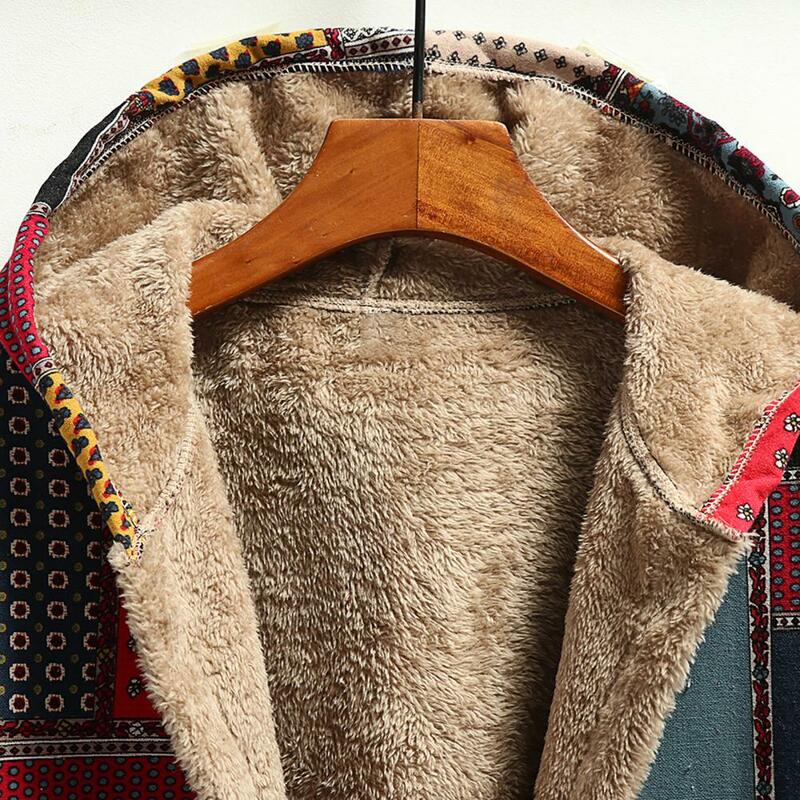 Vrouwen-Sudadera con capucha y bolsillos para mujer, ropa de invierno, de estilo Retro, para empalmar
