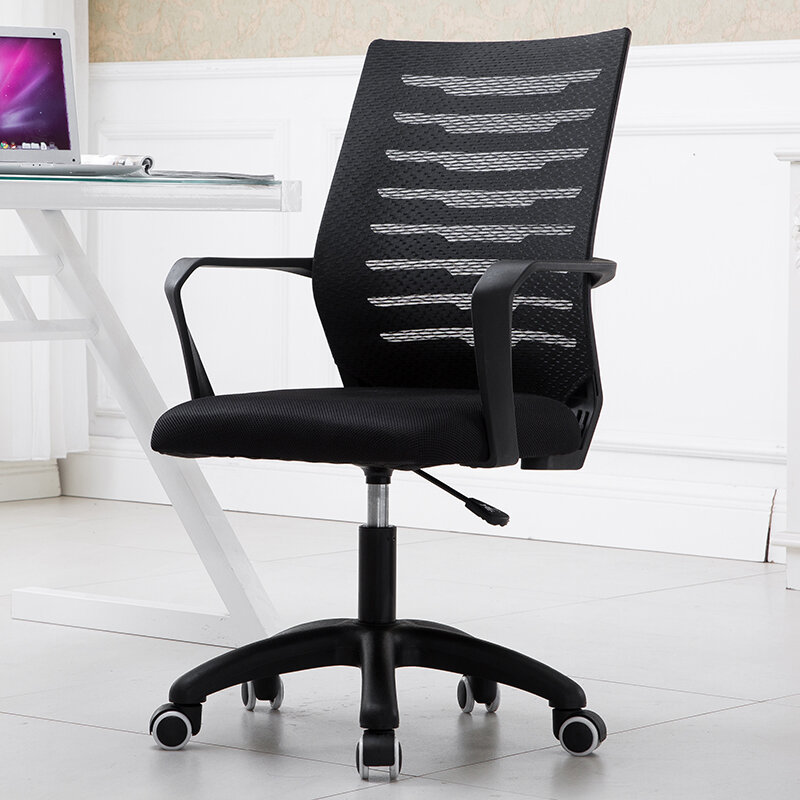 Work Equipment Desk Chair Bedroom Ergonomic Comfy Floor Meeting Chair Nordic Study Rugluar Chairs Office Furniture OK50YY