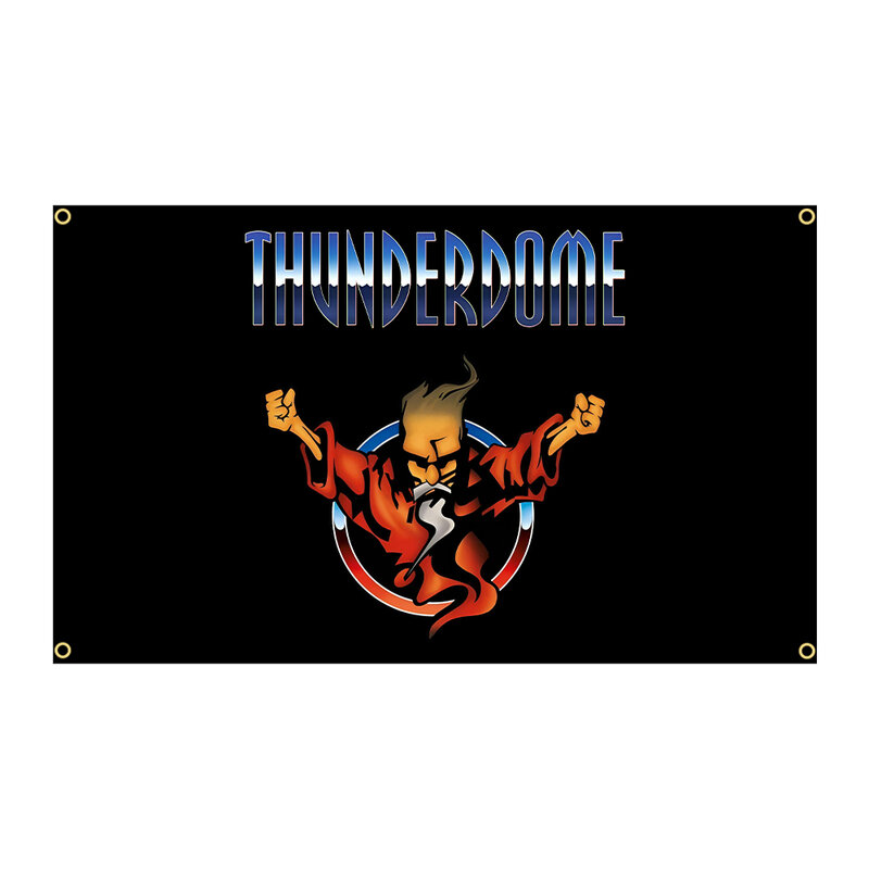 QLflag 3X5Fts Hardcore Thunderdome Flag