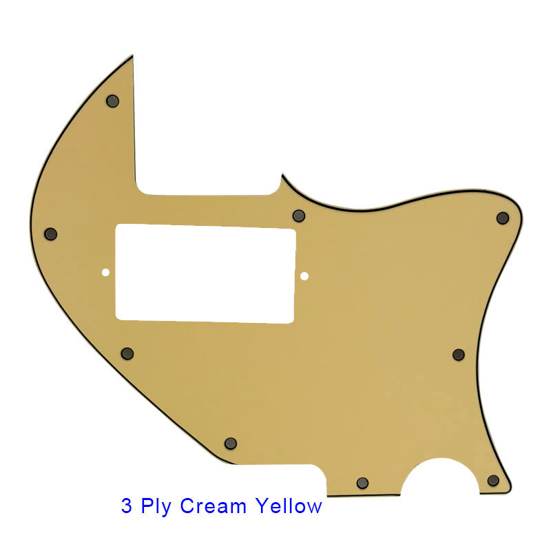 Xinyue peças de guitarra personalizada para nós tele paf merle haggard guitarra pickguard placa zero substituição padrão chama