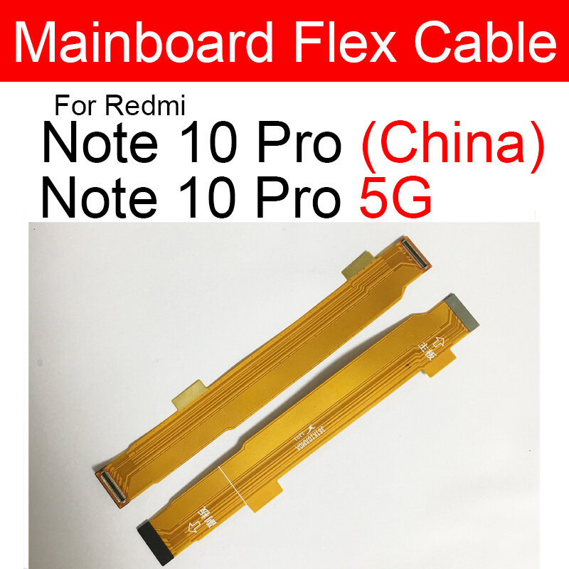 LCD เมนบอร์ด Flex Cable สำหรับ Xiaomi Redmi หมายเหตุ10หมายเหตุ10S หมายเหตุ10 Pro Max 5G Mainboard จอแสดงผล LCD Ribbon