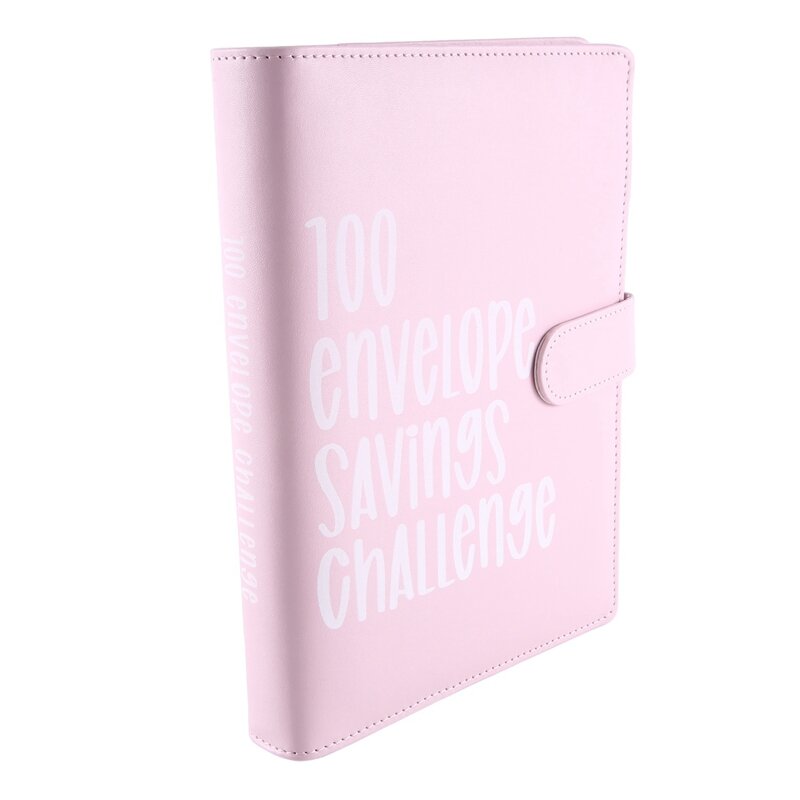 100 Envelopes Challenge Binder, Simple And Interesting Way To Save 5,050, Budget Planning Book Reusable Durable Easy To Use
