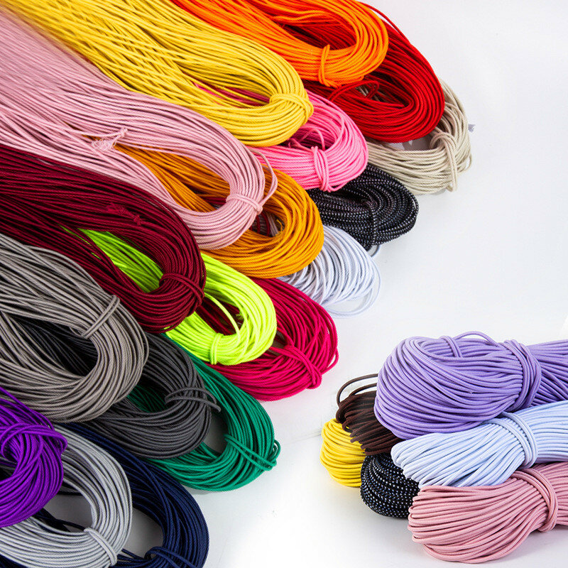 縫製用の伸縮性のある糸,手作りのビーズ,DIY,1.0/ 1.2/ 1.5/ 2.0/ 2.5mm